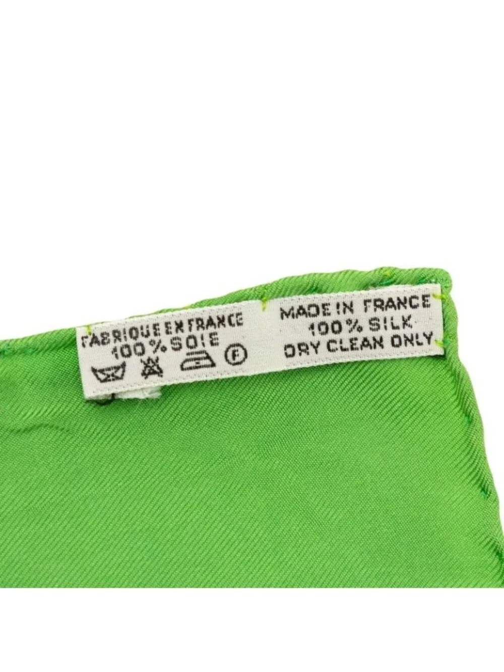 Hermes Carre 90 la Promenade de Longchamps Walkway to Ron Chien Scarf Green
